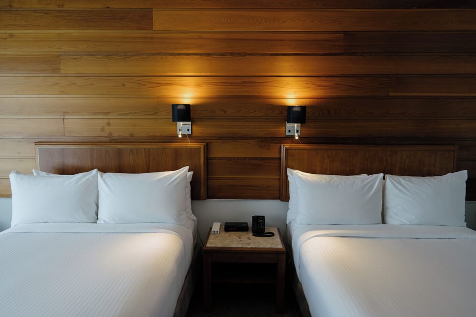 Business Room, 2 Double Beds | Premium bedding, pillowtop beds, individually decorated