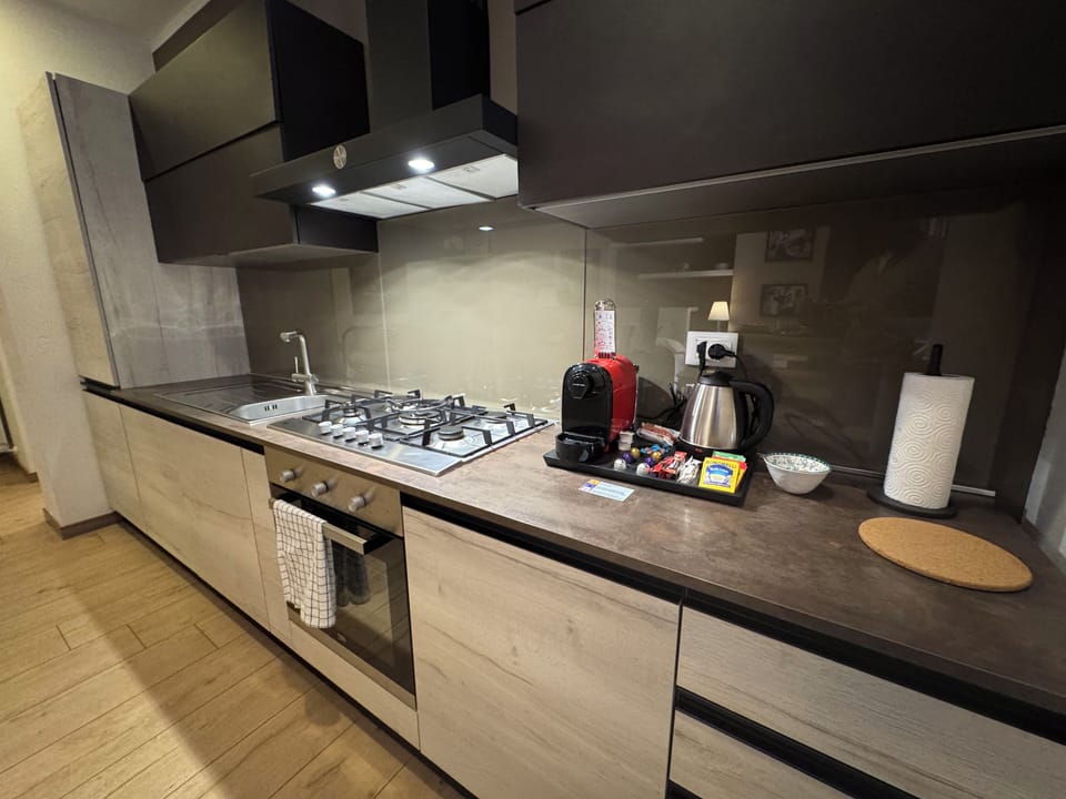 Family Quadruple Room, Kitchenette | Private kitchen