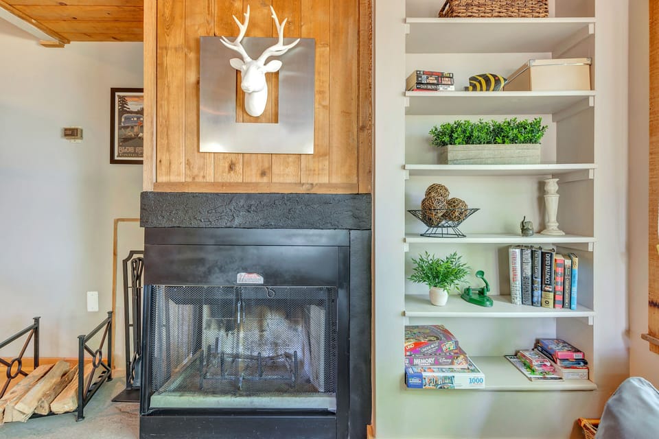 Fireplace Den
