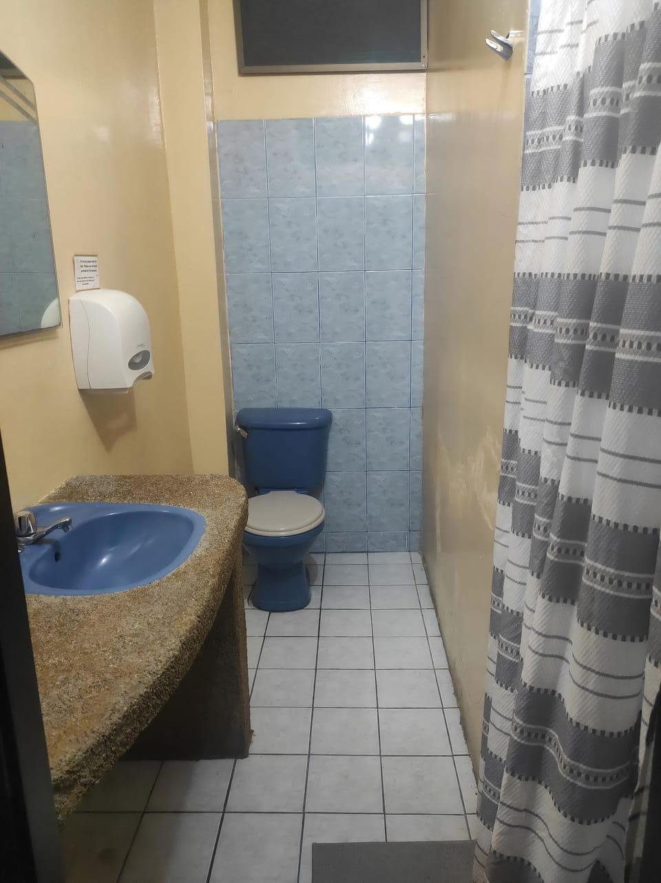 Shower, towels