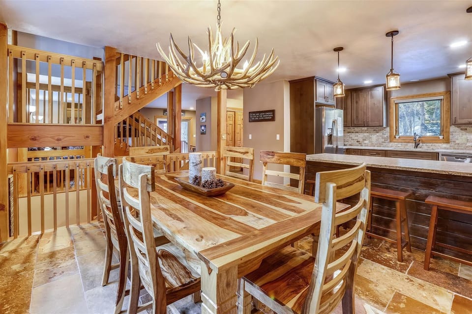 Dining Area, Snowy River Retreat, Breckenridge Vacation Rental