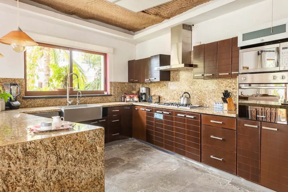 Shared fridge, microwave