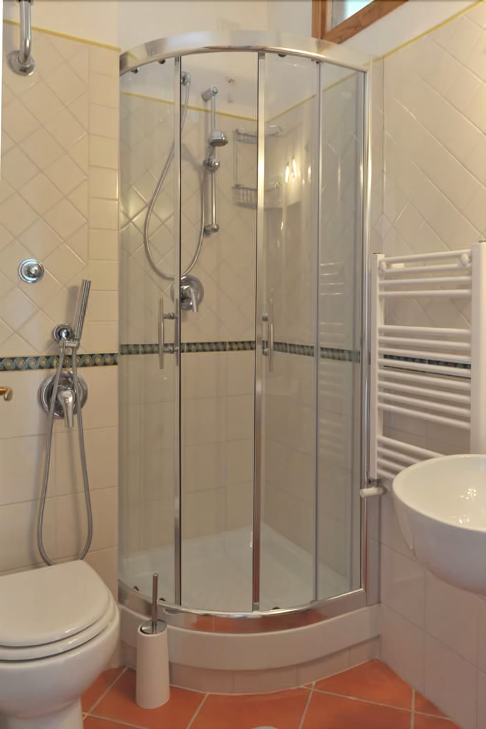 Basic Double or Twin Room, City View | Bathroom | Shower, hair dryer, towels, soap