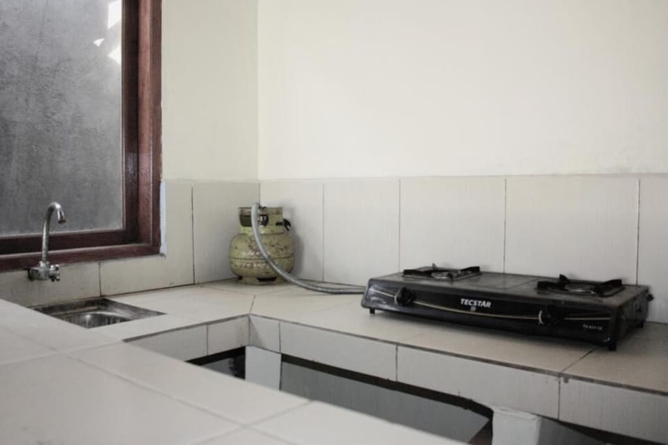 Fridge, dishwasher, rice cooker, cookware/dishes/utensils