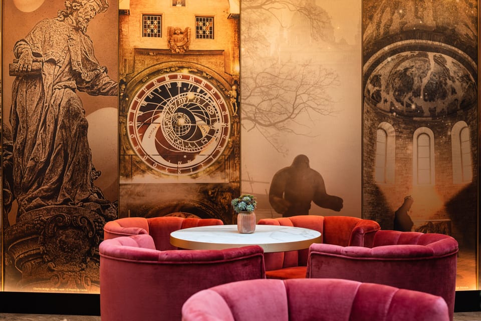Lobby sitting area