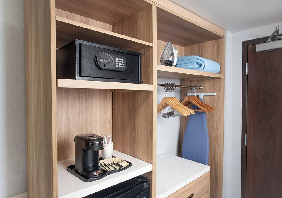 In-room safe, blackout drapes, iron/ironing board, WiFi (free)