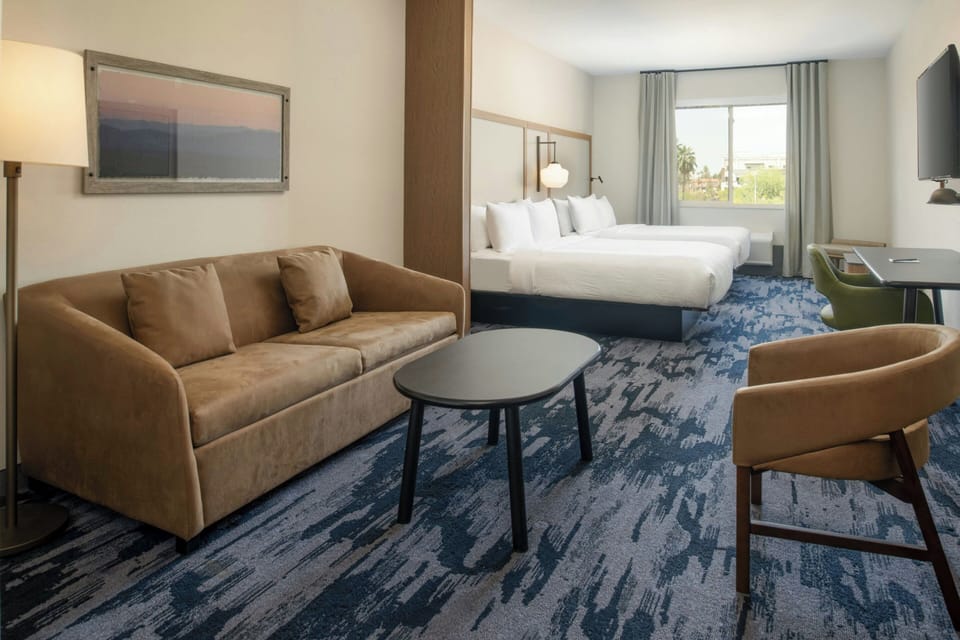 Suite, Multiple Beds | Select Comfort beds, in-room safe, desk, laptop workspace
