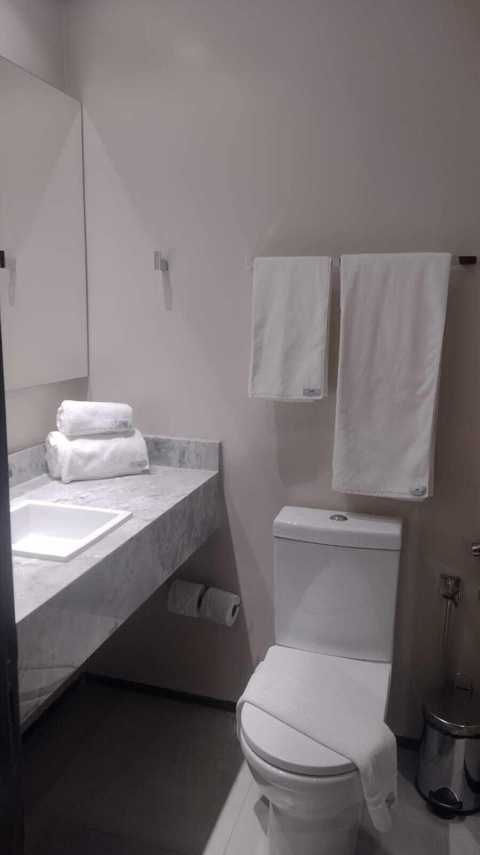 Luxury Twin Room | Bathroom | Shower, free toiletries, hair dryer, towels