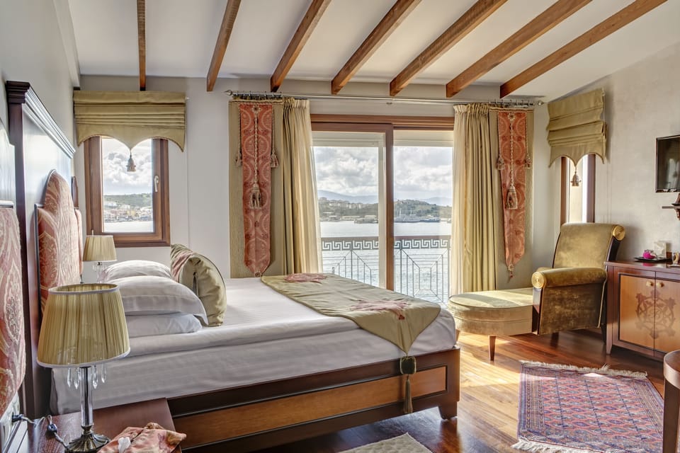 Double Room, Sea View | Egyptian cotton sheets, premium bedding, minibar, in-room safe
