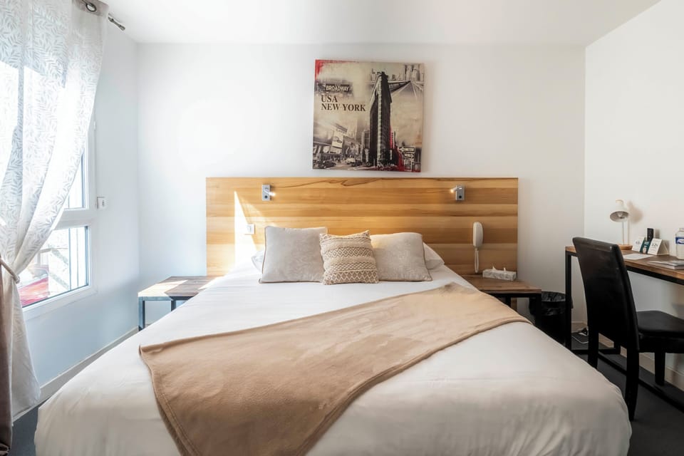 Classic Double Room | Premium bedding, desk, free WiFi, bed sheets