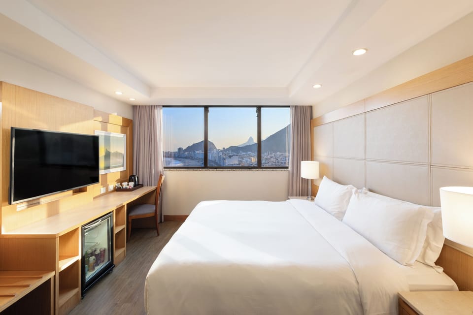 Hypo-allergenic bedding, minibar, in-room safe, individually decorated