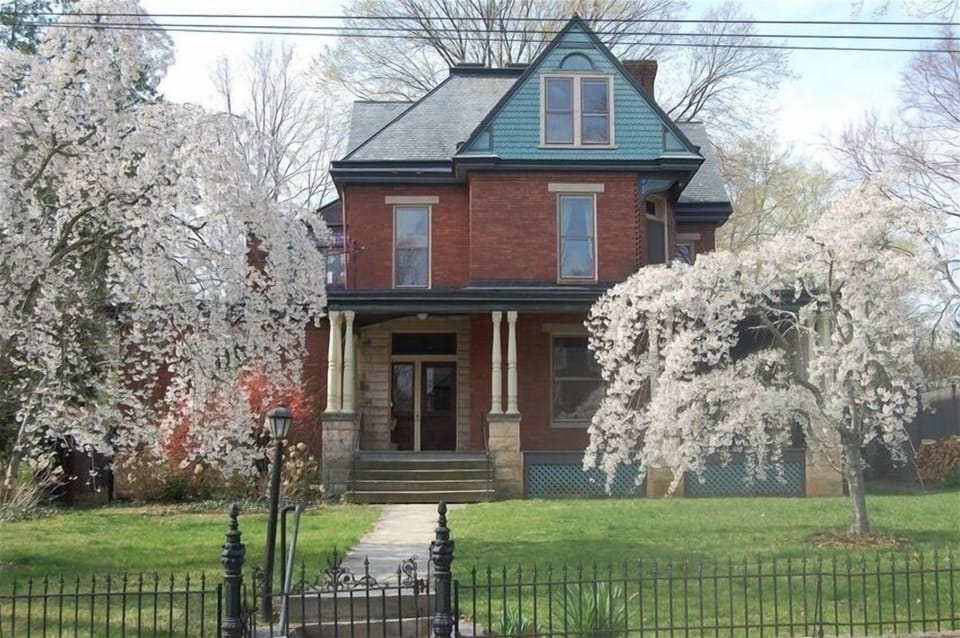 McDowell Studio is the entire top floor of this handsome c.1890 house. 