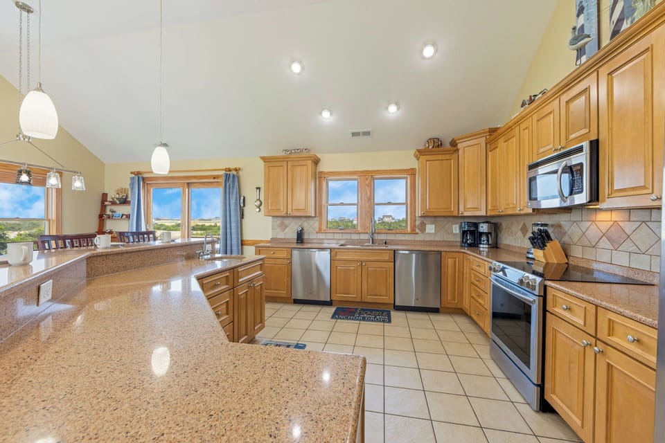 Surf or Sound Realty - 906 - Shore Sounds Good - Kitchen-1