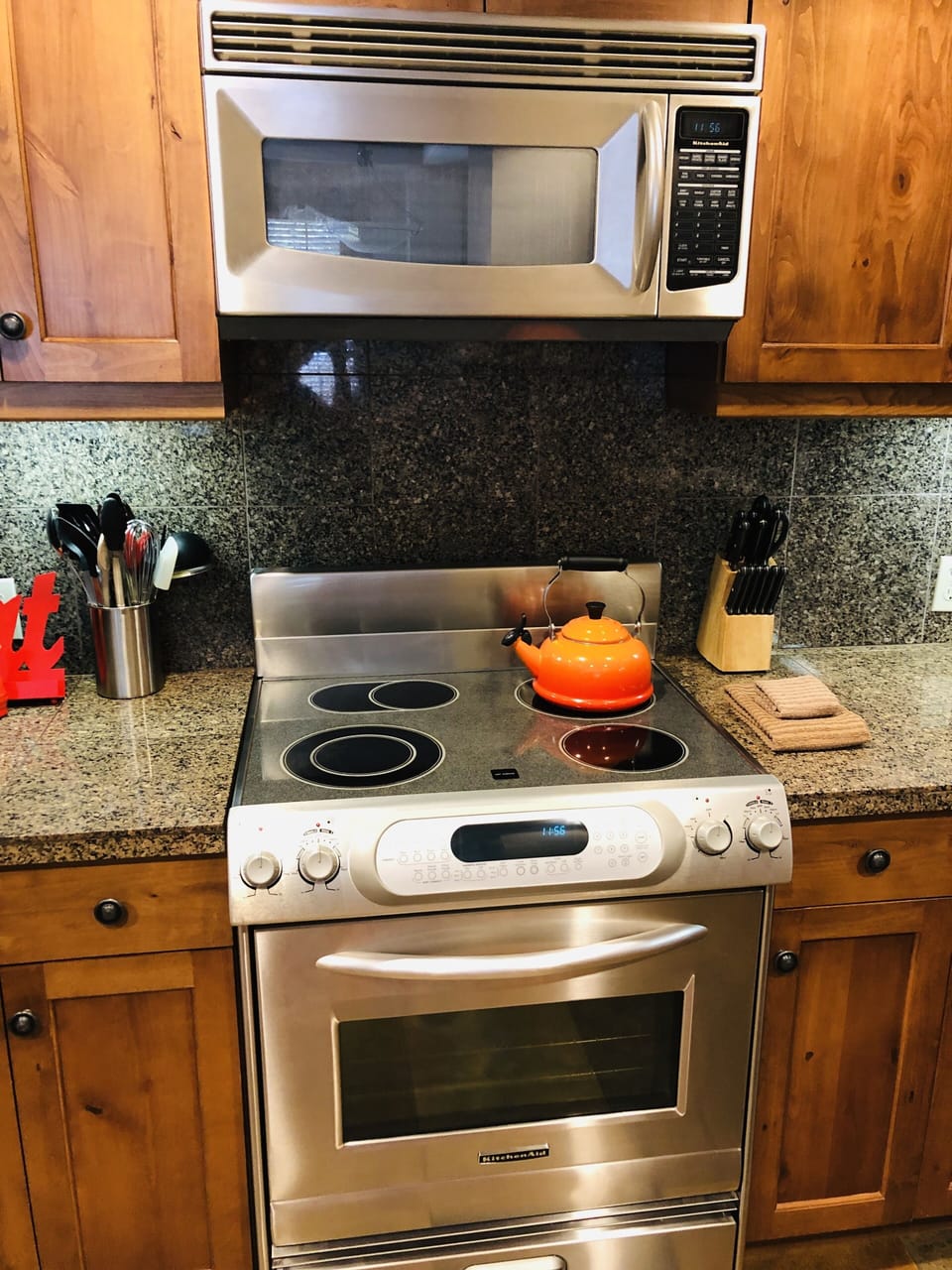 Microwave, Stove, Oven, and Warming Drawer