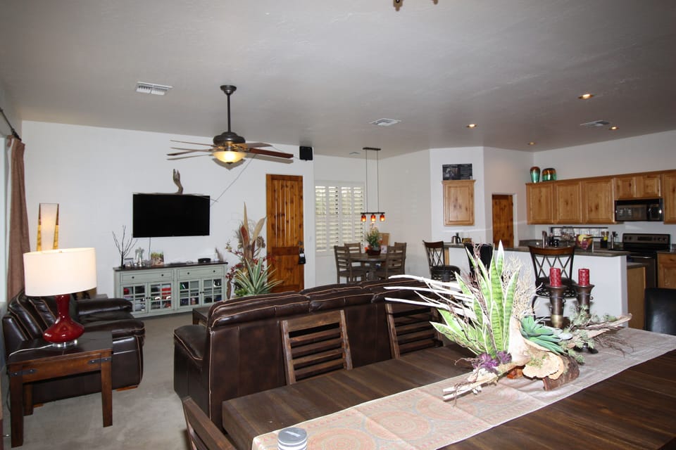 Large dining table