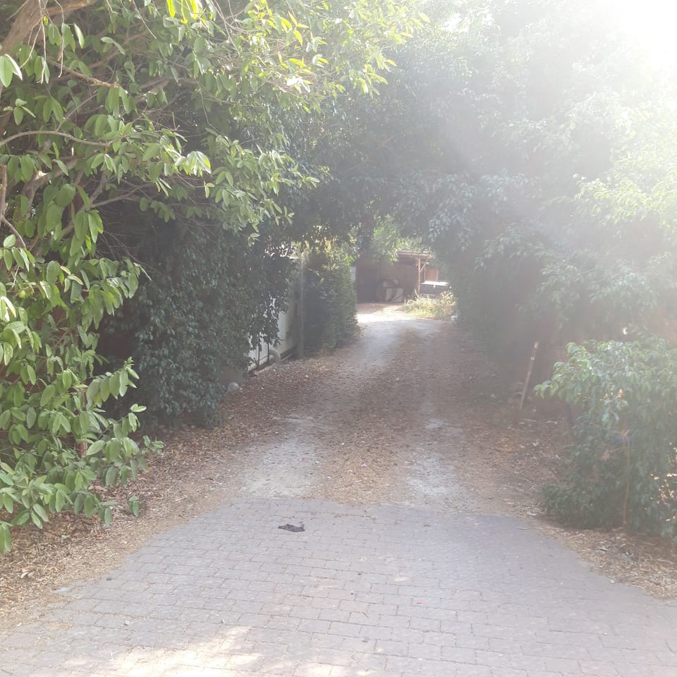 Entrance to parking