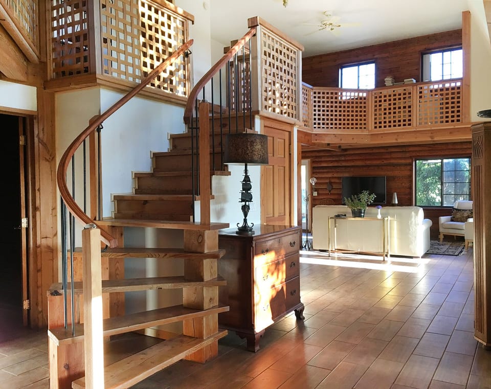 Stairs to Upper Lofts