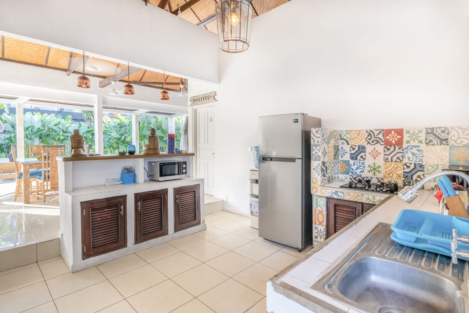 Villa, 3 Bedrooms, Private Pool | Private kitchen | Full-size fridge, microwave, stovetop, coffee/tea maker