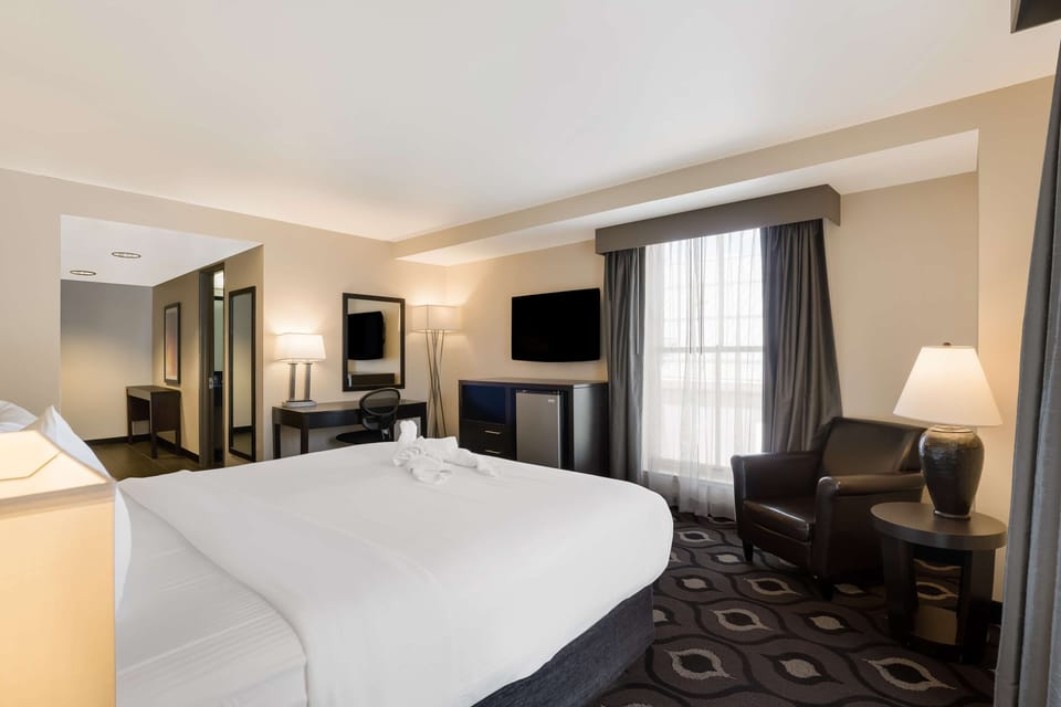 Room, 1 King Bed, Non Smoking | Iron/ironing board, free WiFi, bed sheets