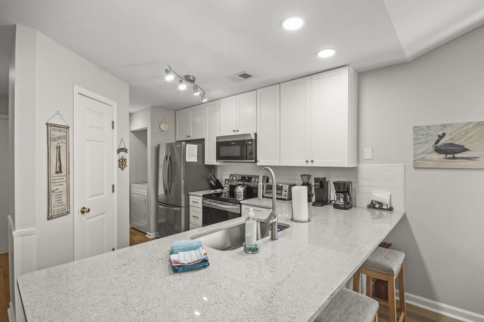 Fully equipped kitchen