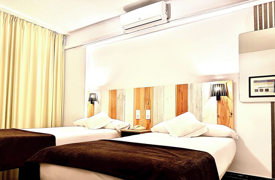 Double Room with Terrace | Hypo-allergenic bedding available, blackout drapes, soundproofing