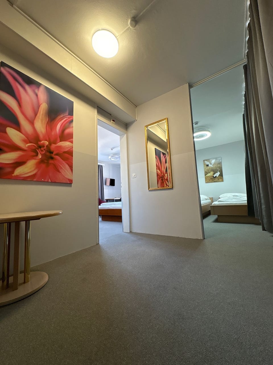 Basic Quadruple Room | Pillowtop beds, desk, iron/ironing board, free WiFi