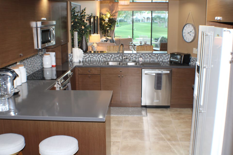 Kitchen view from Open Den