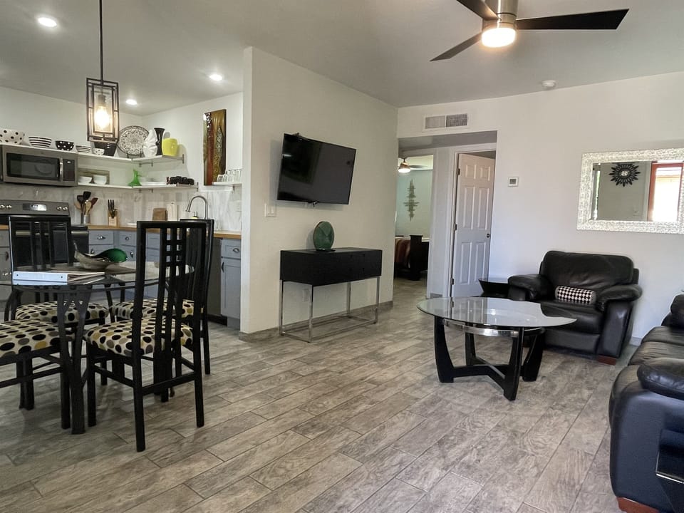 Living Room looking to bedrooms and bath