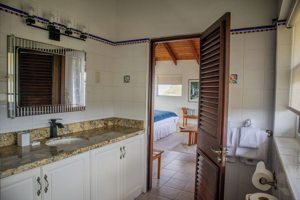 Primary en-suite bathroom.