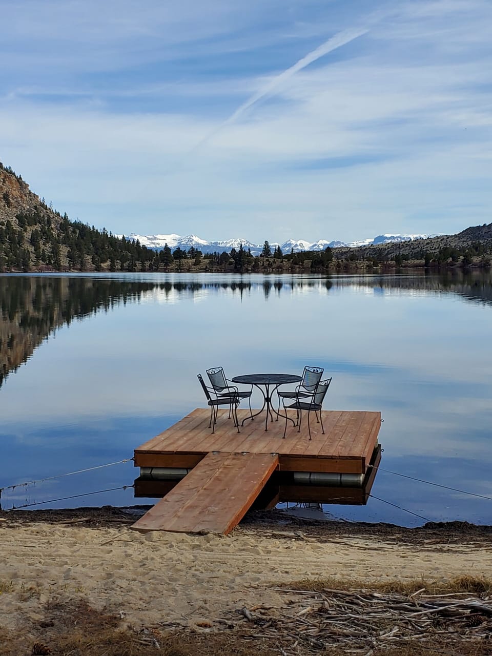  Calm water for your morning coffee.