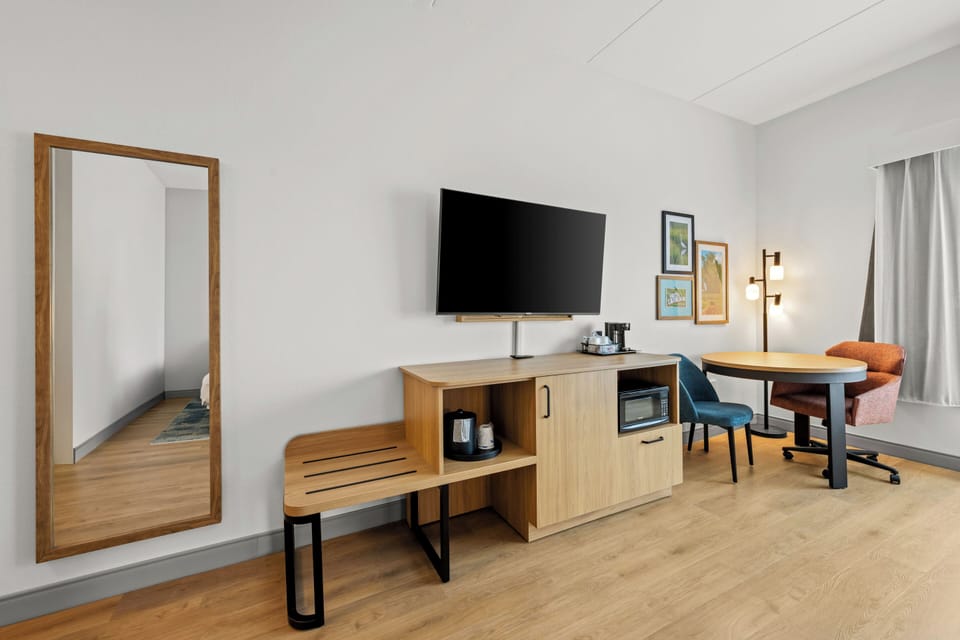 In-room safe, desk, blackout drapes, iron/ironing board