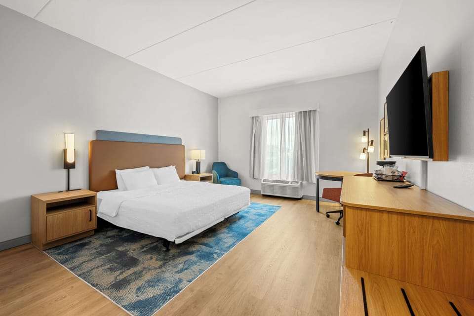 In-room safe, desk, blackout drapes, iron/ironing board