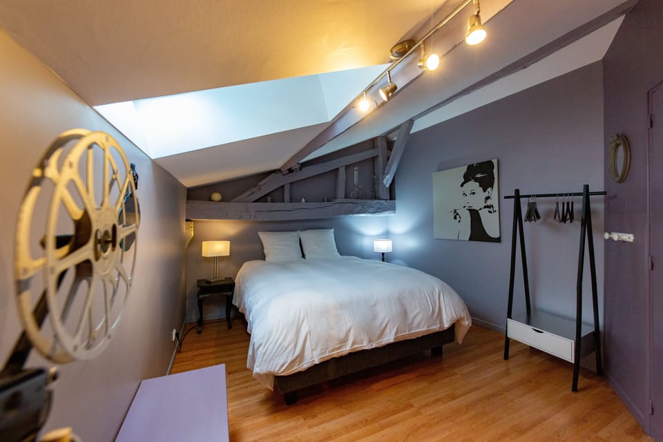 Premium bedding, Select Comfort beds, blackout drapes, free WiFi
