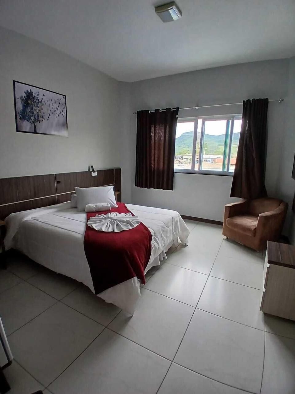 Double Room | Minibar, in-room safe, desk, blackout drapes