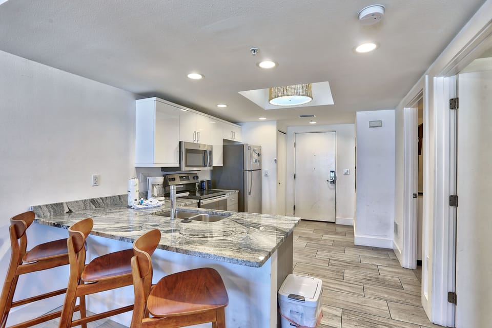 Kitchen with Bar Seating