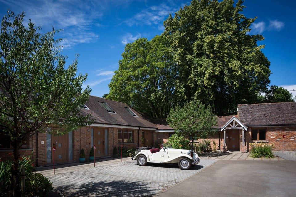 Outside parking area 