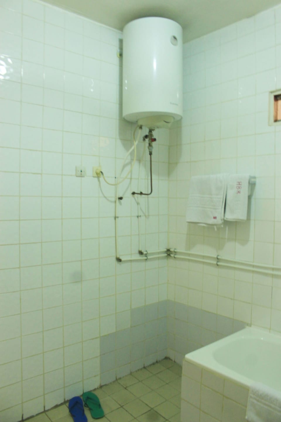 Towels, soap, toilet paper