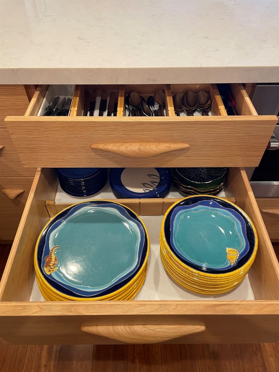 more organization Completely remodeled kitchen