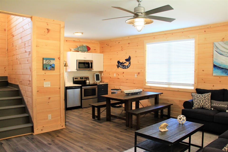 Full kitchen with lots of room for family 