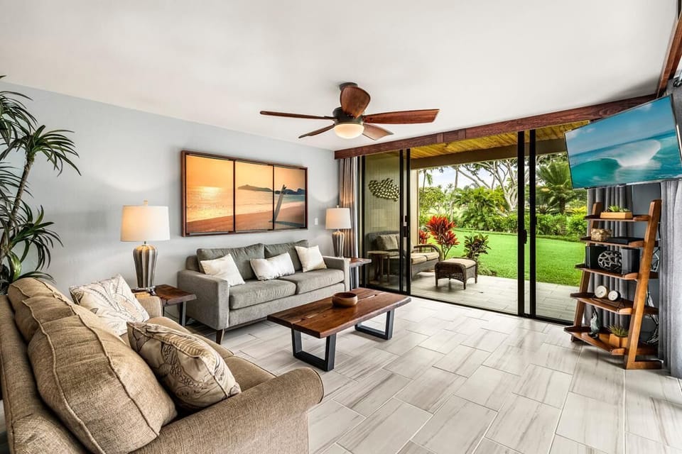 Condo, Multiple Beds (Keauhou Kona Surf & Racquet Club#6-10) | Living area