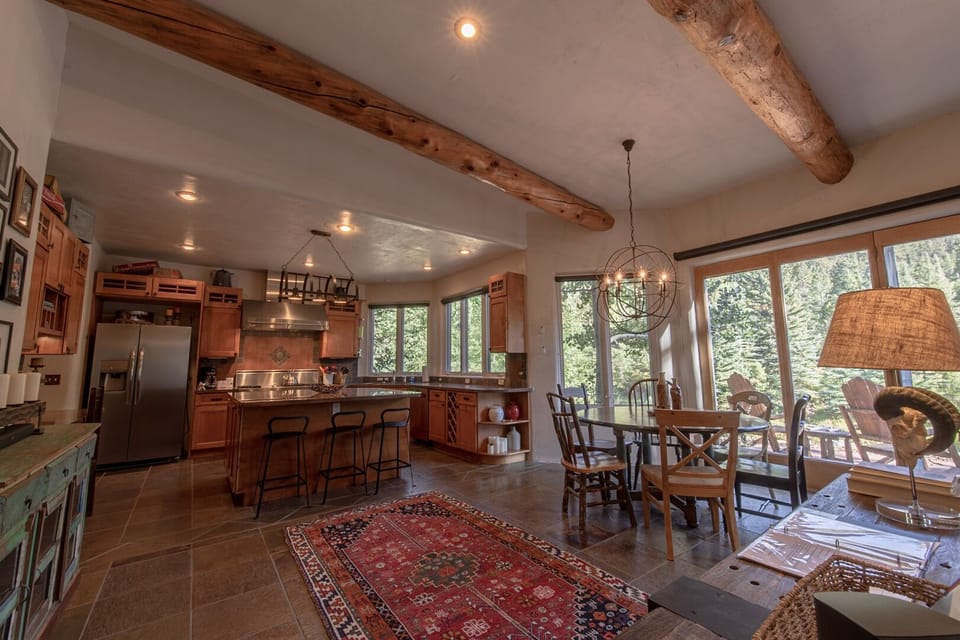 Open Living and Dining