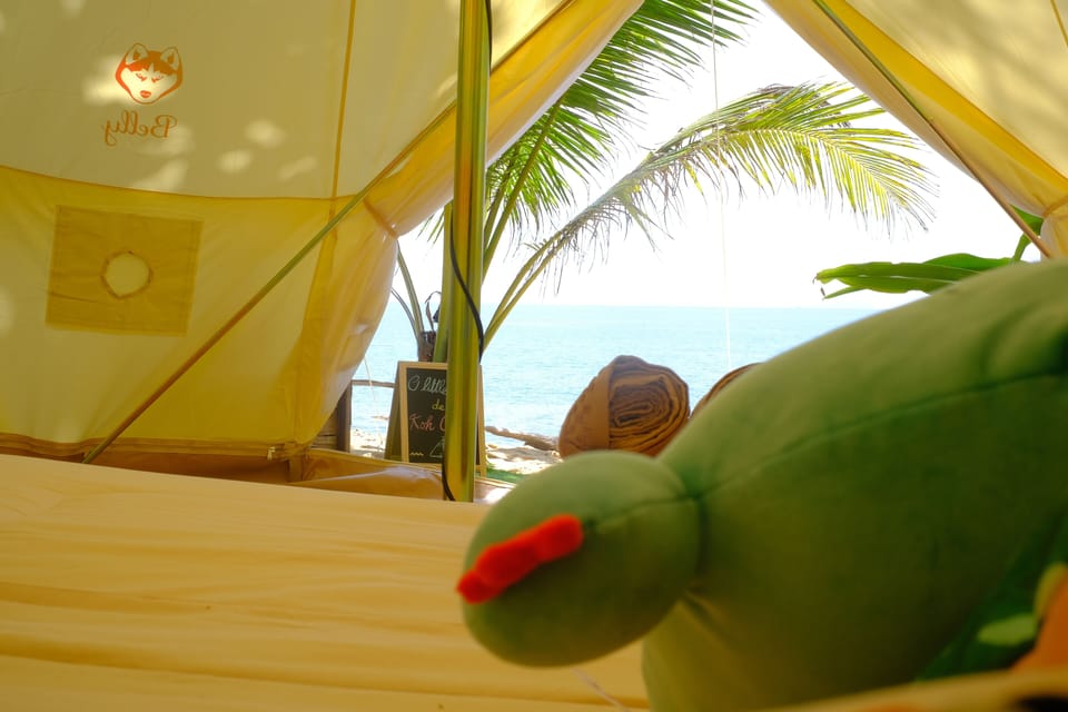 Design Tent, 1 King Bed, Sea View | Beach/ocean view