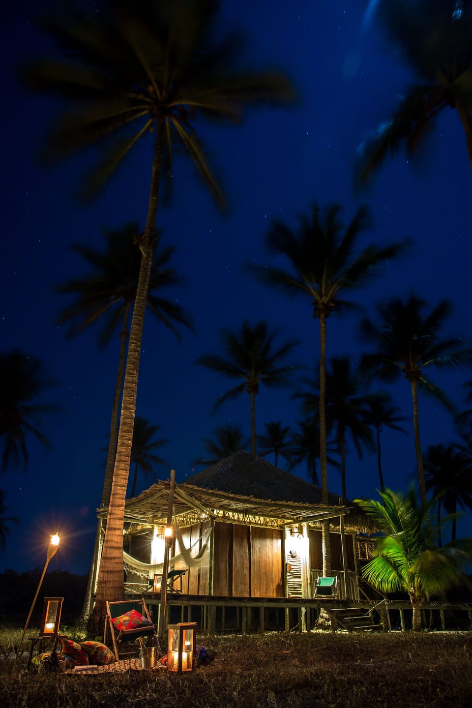 Coconut Bungalow | Minibar, in-room safe, desk, laptop workspace