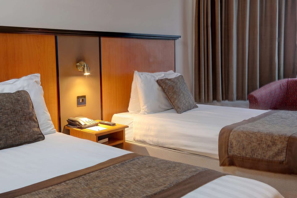 In-room safe, iron/ironing board, free cribs/infant beds, free WiFi
