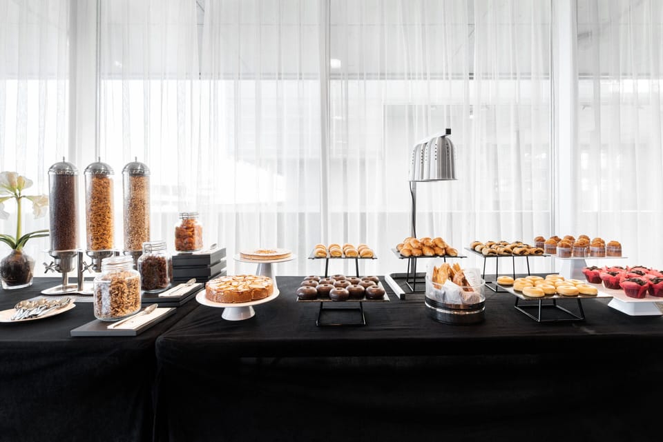 Daily buffet breakfast (EUR 13.00 per person)