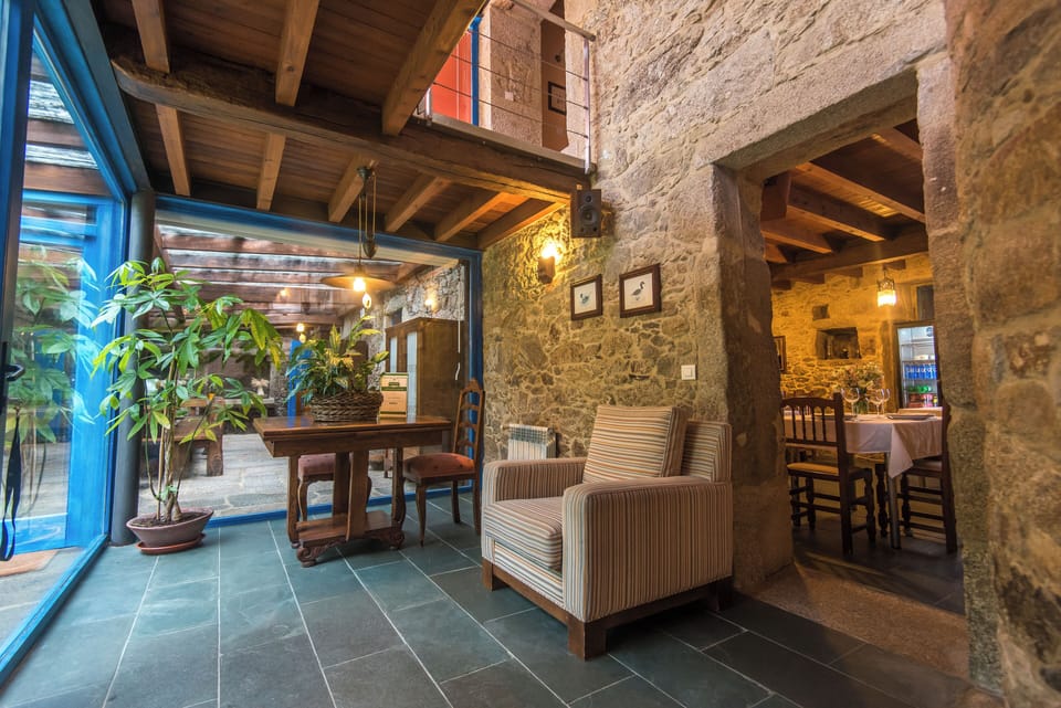 Flat-screen TV, books