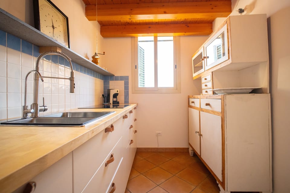 Apartment, 1 Bedroom | Private kitchen | Fridge, microwave, stovetop, electric kettle