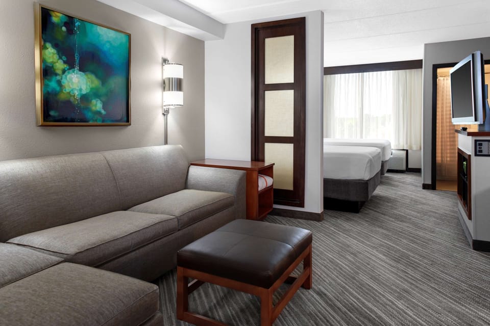 Room, Multiple Beds | Premium bedding, down comforters, in-room safe, desk