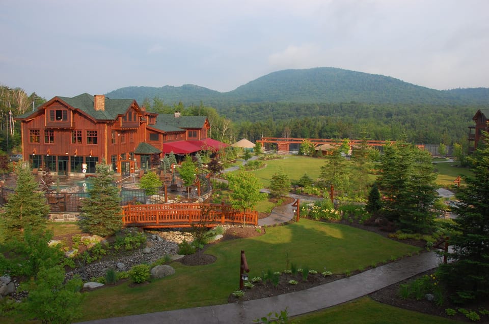 View of the grounds and Indoor and Outdoor Heated Pools and Hot Tubs
