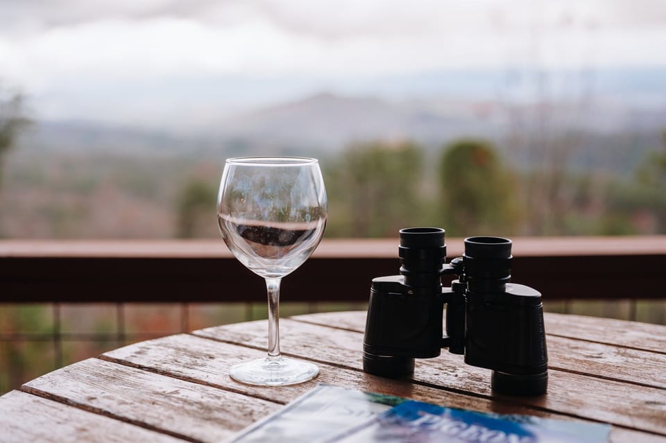 Unwind with a glass of wine and a stunning view!